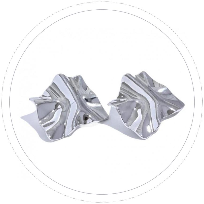 PLATINUM-PLATED EARRINGS - Val Royce Jewellery