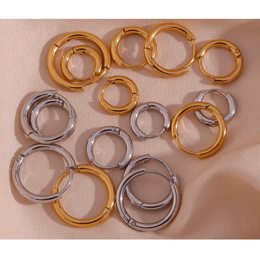 Huggie Hoop Earrings - Val Royce Jewellery