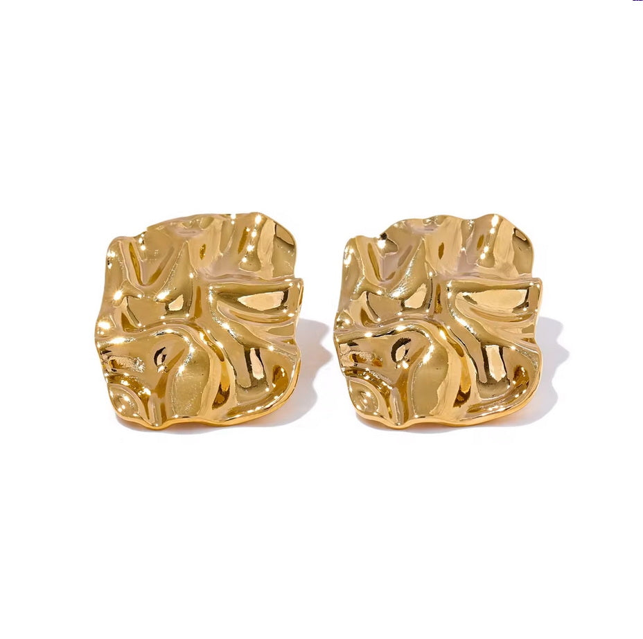 Luxe Ripple Studs