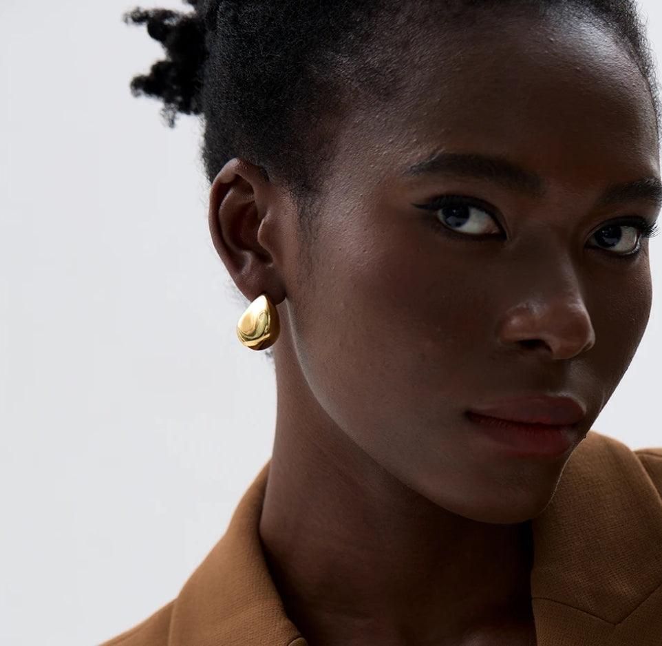 Smooth Teardrop Earrings - Val Royce Jewellery