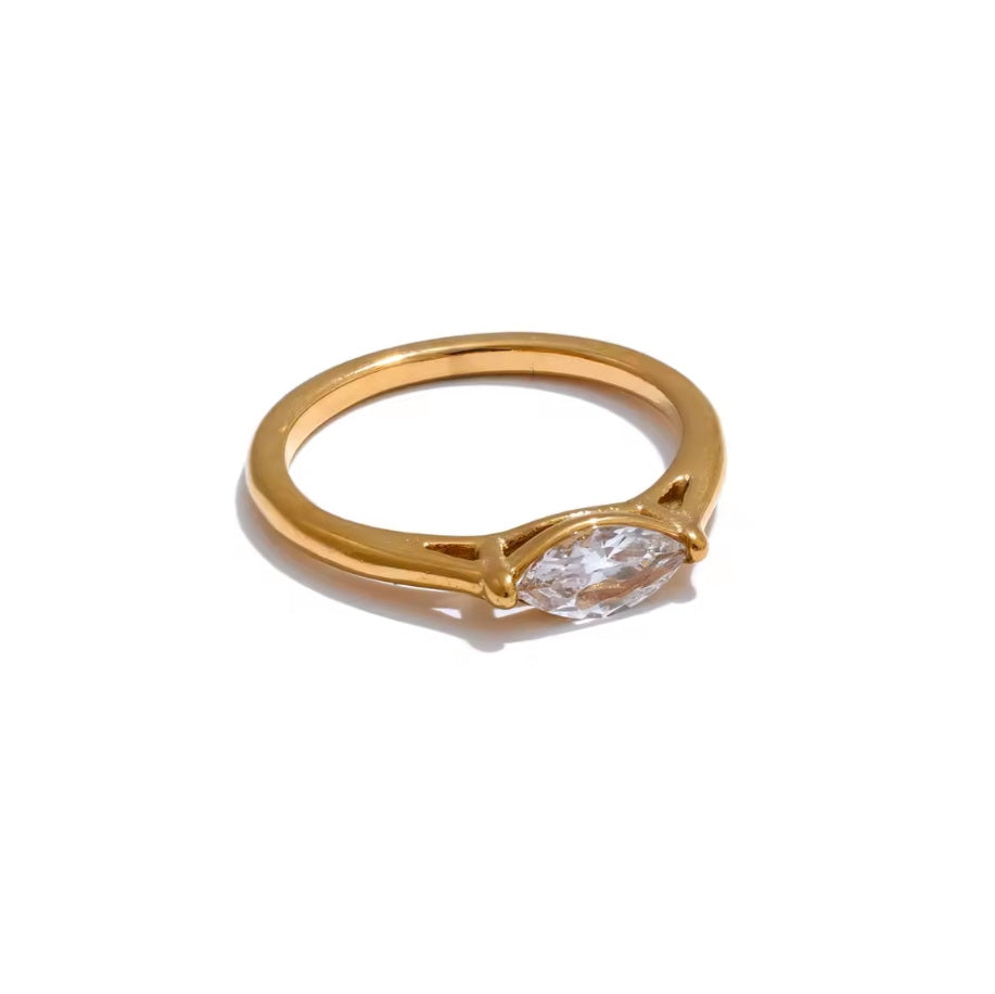 Marquise Solitaire Ring