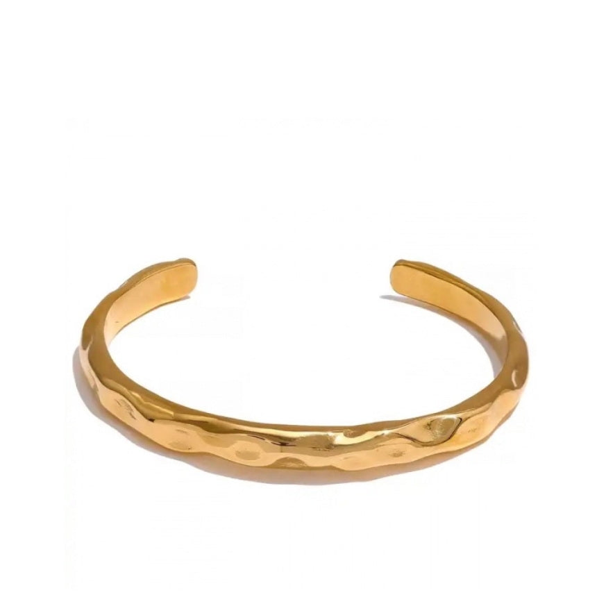 Textured Molten Bangle