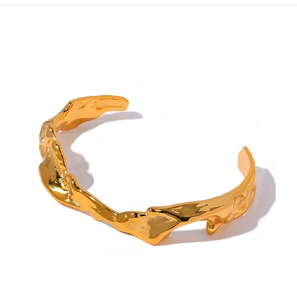 Molten Antler Bangle Bracelet