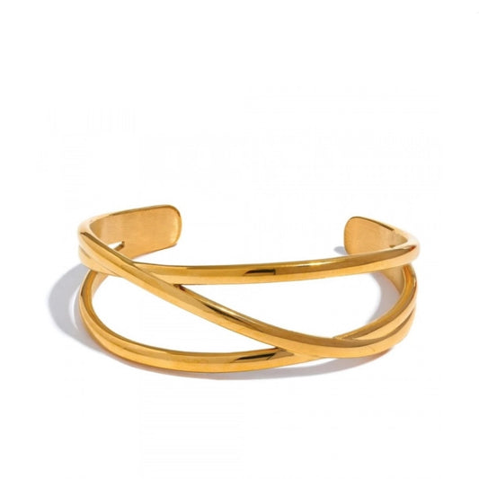 Crossing Lines Bangle