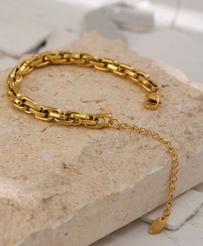 Polished Link Chain Bracelet