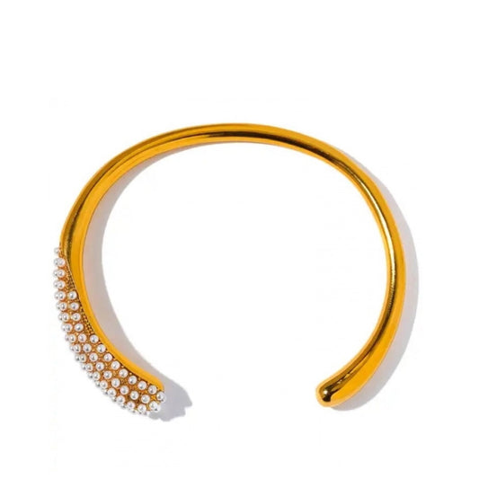 Pearl Crusted Bangle