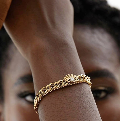 Matahari Eye Chain Bracelet