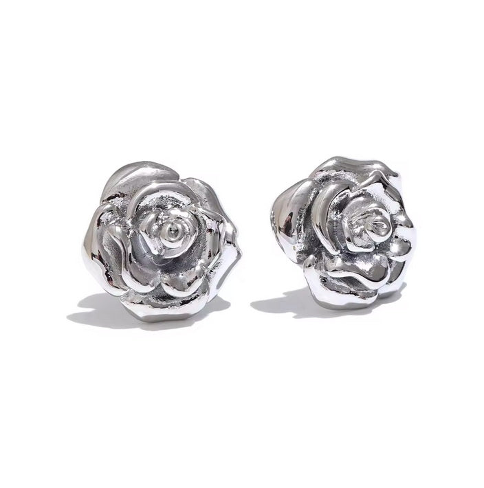 Rose Stud Earrings