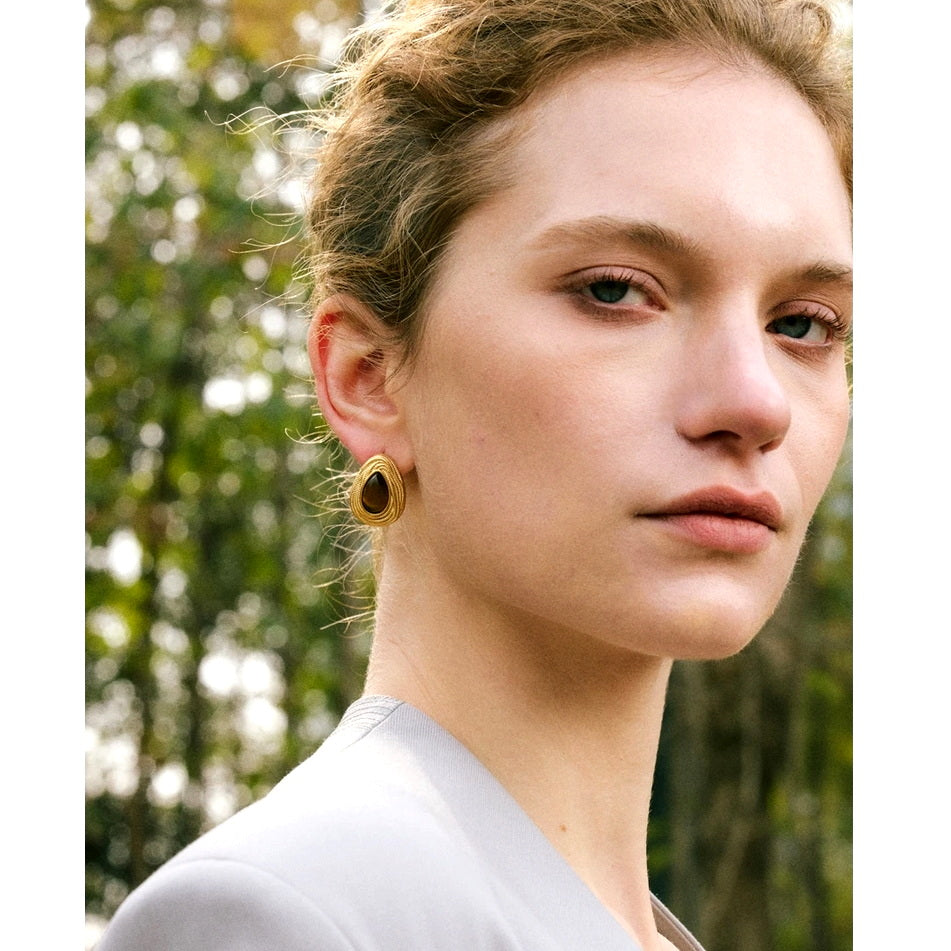 Byzantine Teardrop Earrings