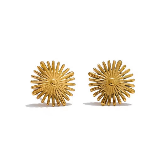Helia Gold Studs