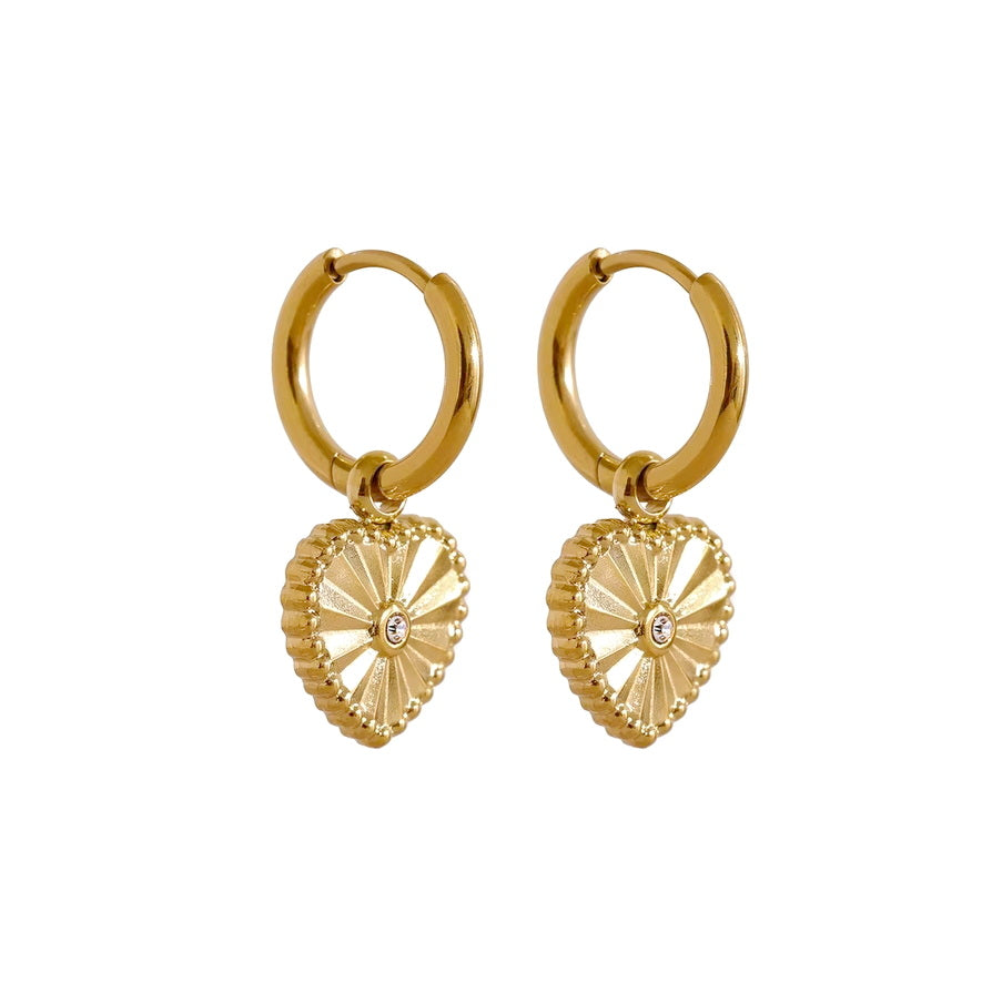 Radiant Love Drop Earrings