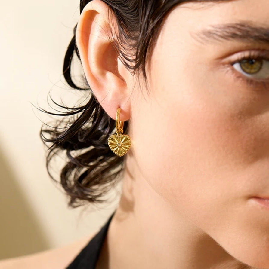 Radiant Love Drop Earrings