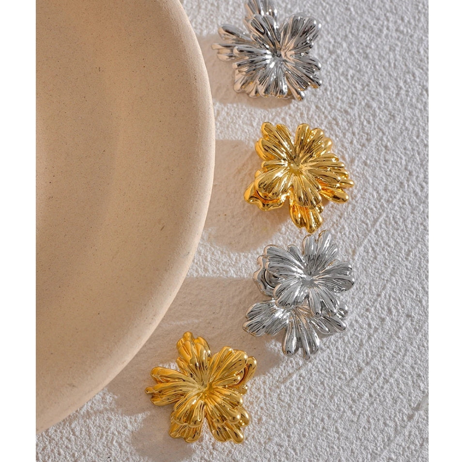 Blooming Petal Studs