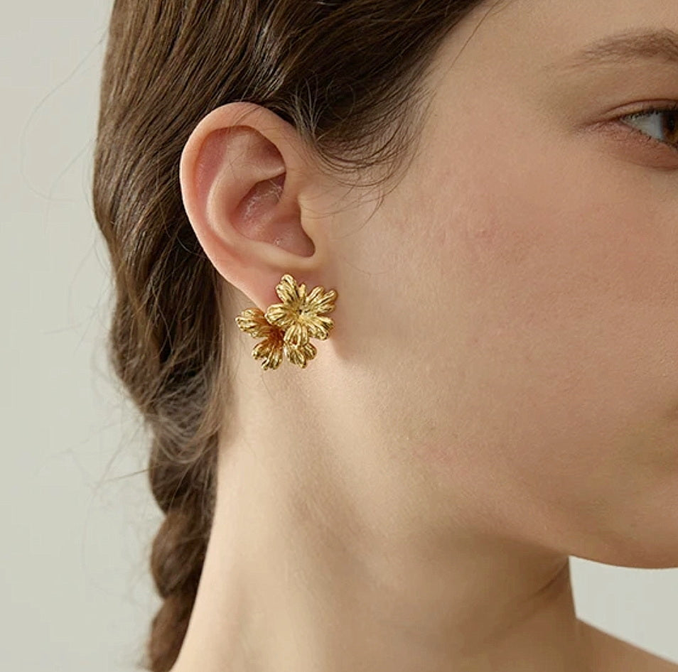 Blooming Petal Studs
