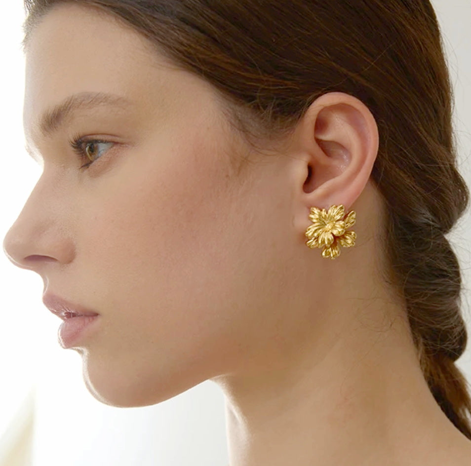 Blooming Petal Studs