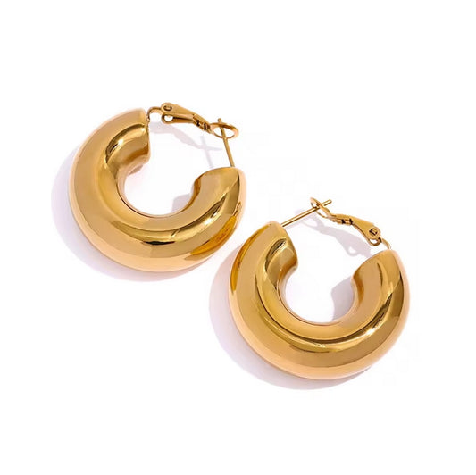 Luna Bold Hoops