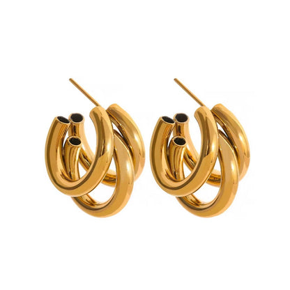 Triple Loop Hoops