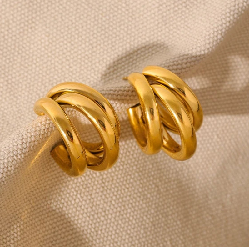 Triple Loop Hoops