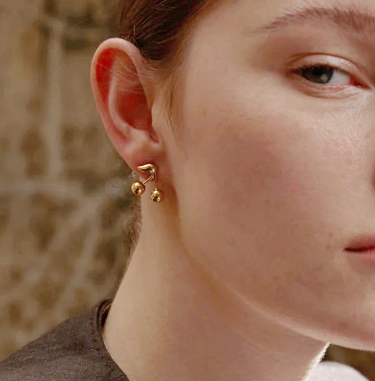 Cherry Stud Earrings
