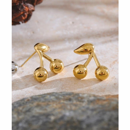 Cherry Stud Earrings