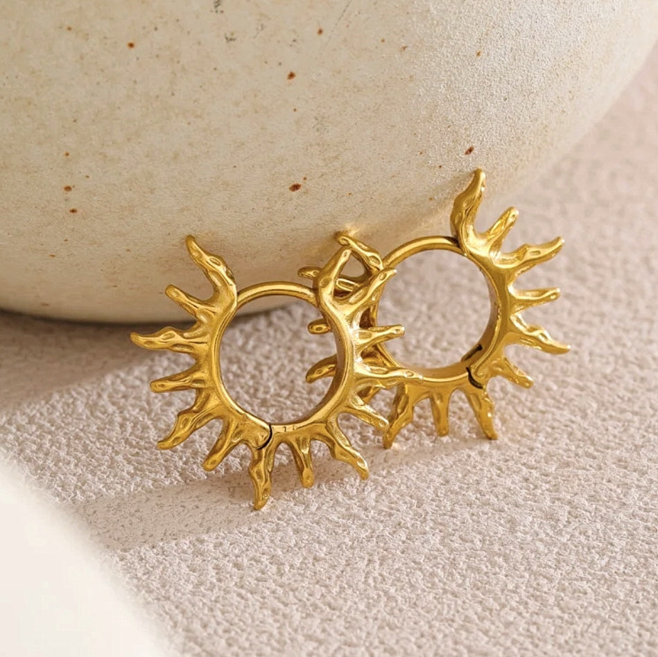 Aurora Flame Hoops