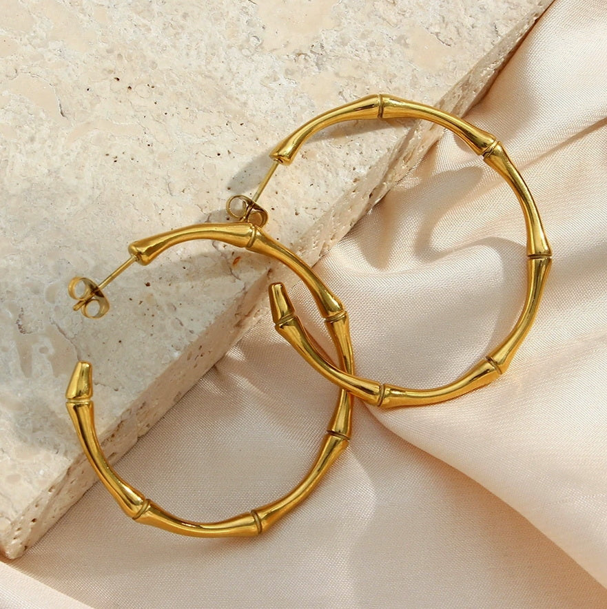 Zen Bamboo Hoops