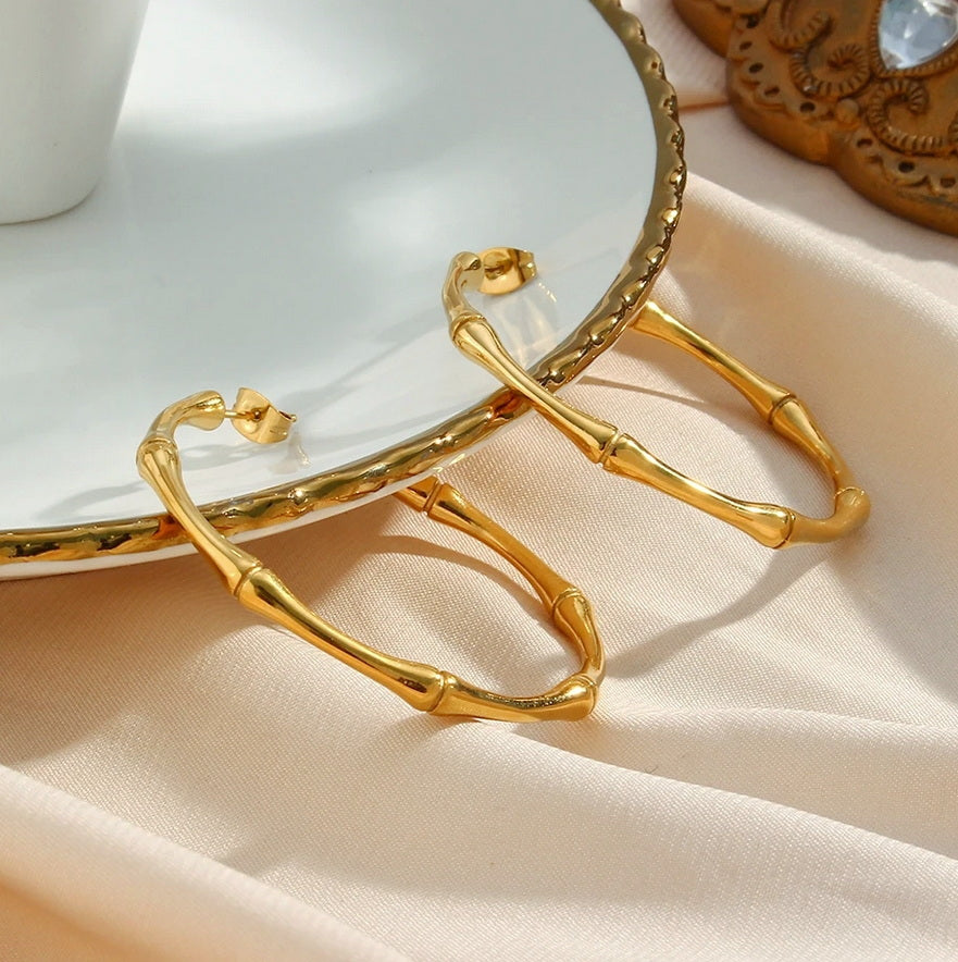 Zen Bamboo Hoops