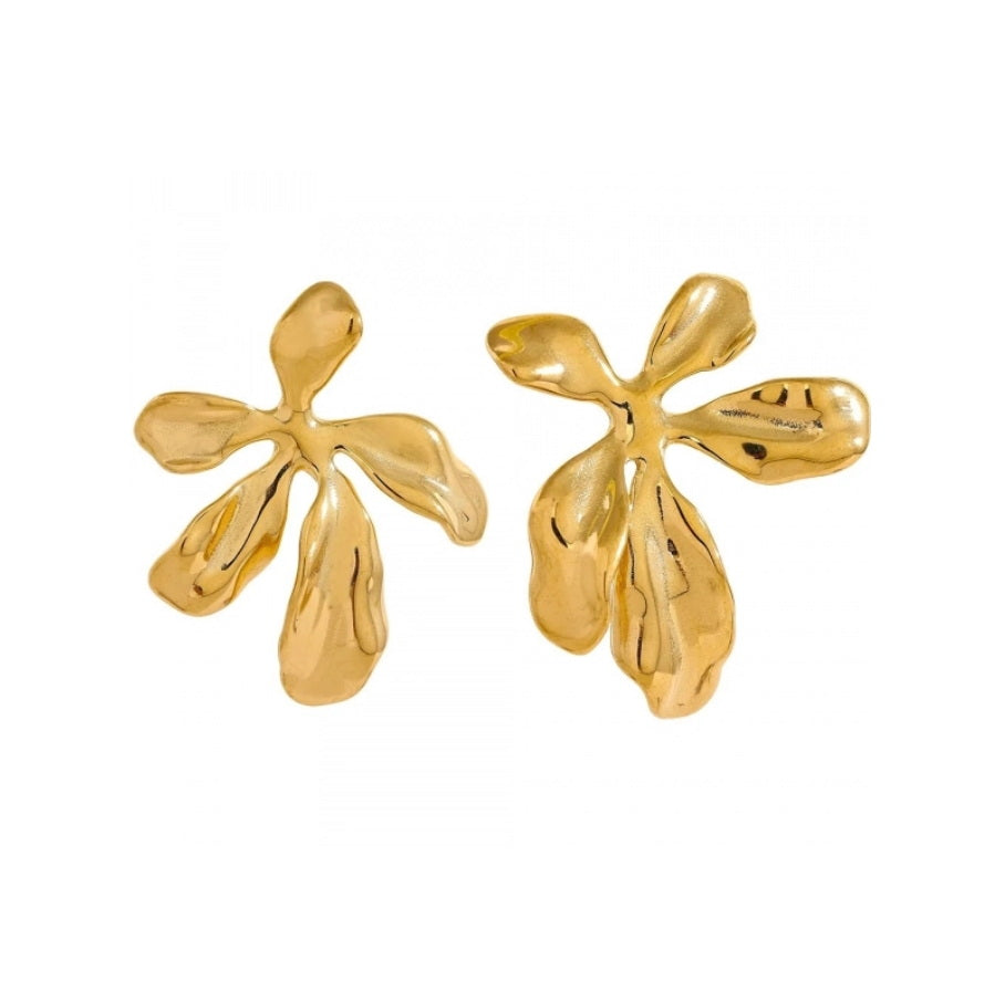 Statement Flower Stud Earrings