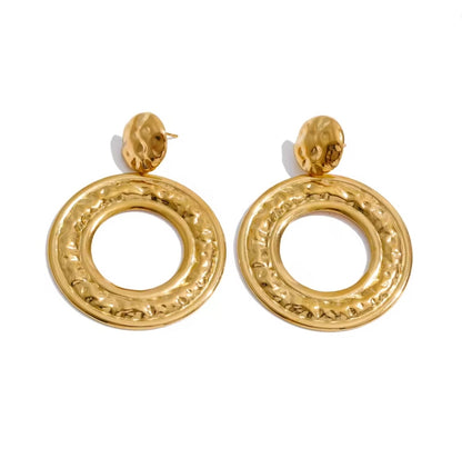 Byzantine Halo Drop Earrings