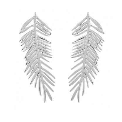 Statement Leaf Drop Earrings