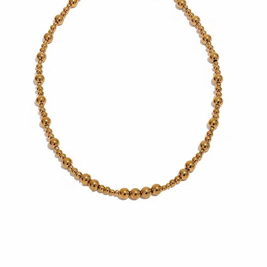 Golden Beadline Necklace