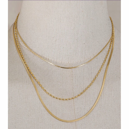 Triple Glow Necklace