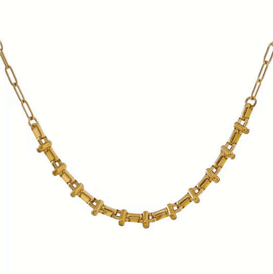 Golden Relay Necklace