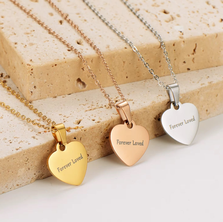 Forever Loved Charm Necklace