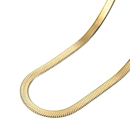 Satin Herringbone Necklace
