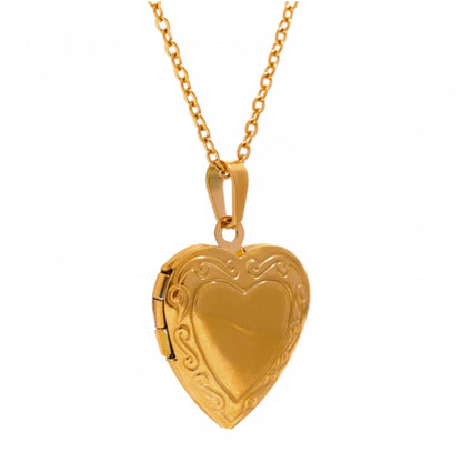 Heart Locker Chain Necklace