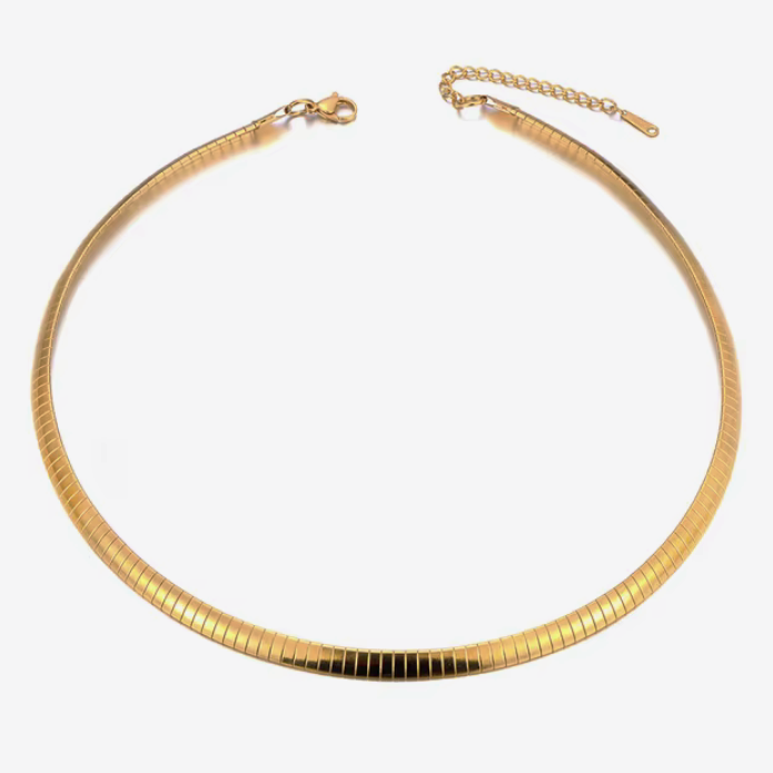 Bar Chain Collar Necklace