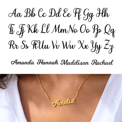 Personalised Name Necklace