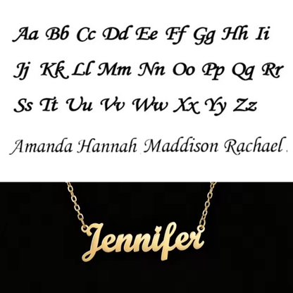 Personalised Name Necklace