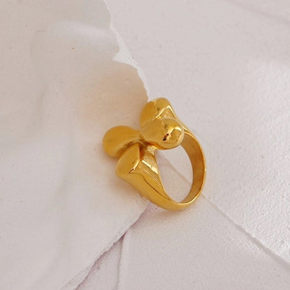 Petal Cross Ring