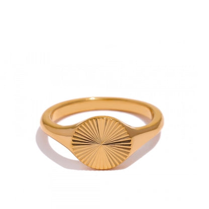 Sun Signet Ring