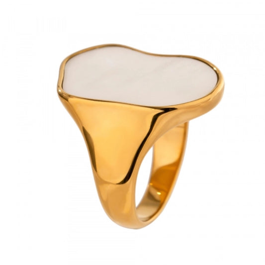 Sculptural Shell Ring