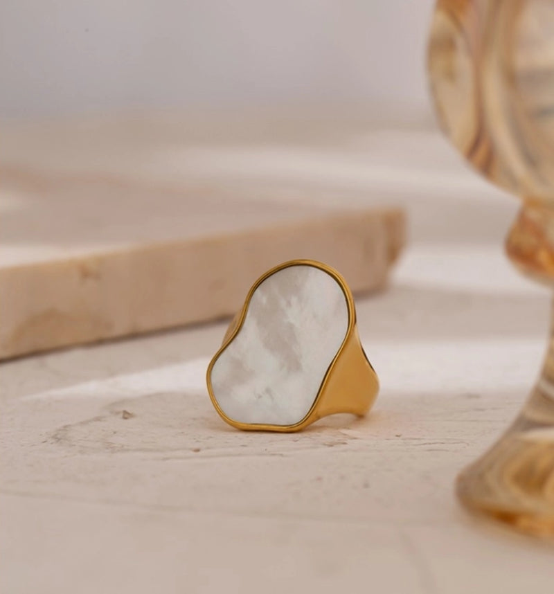 Sculptural Shell Ring