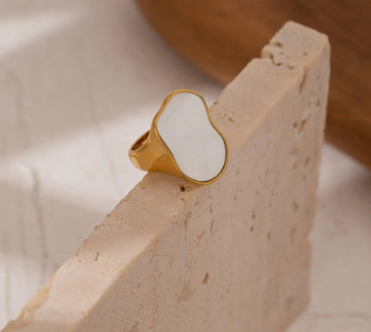 Sculptural Shell Ring