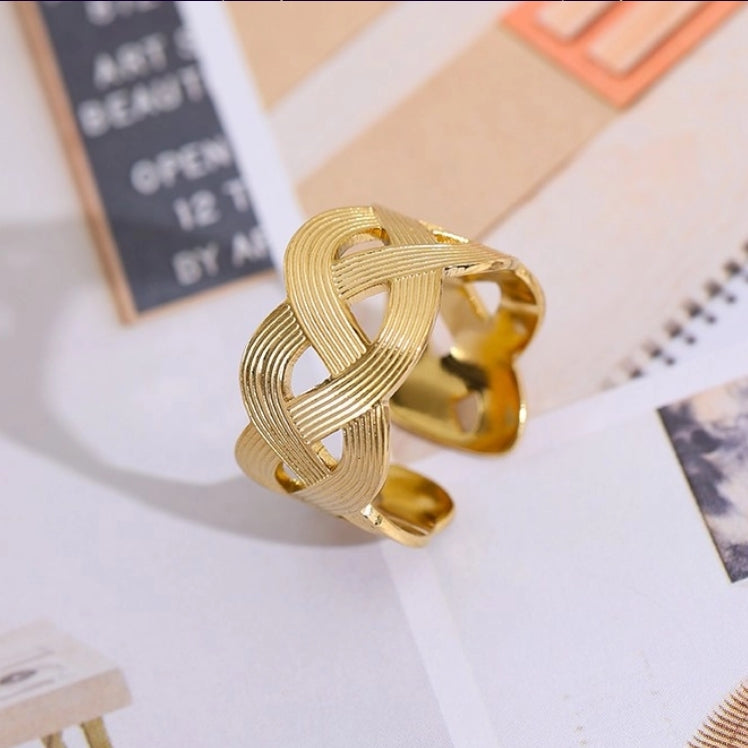 Woven Interlace Ring