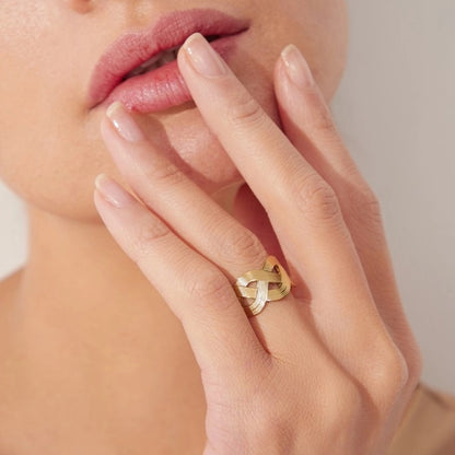 Woven Interlace Ring