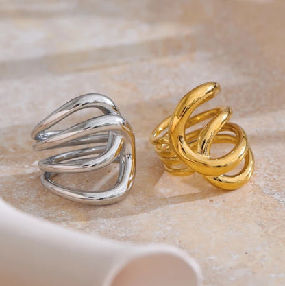 Swirl Wrap Ring