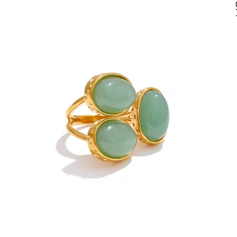 Trio Stone Ring