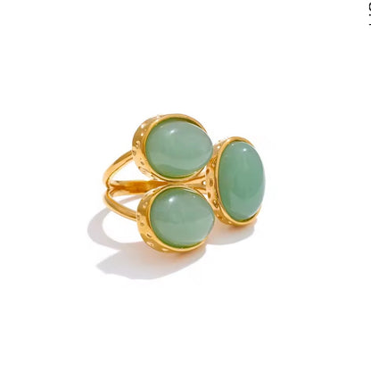 Trio Stone Ring