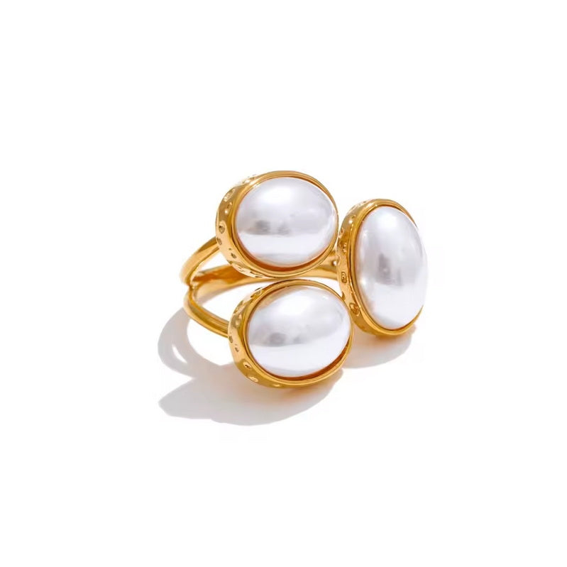 Trio Stone Ring